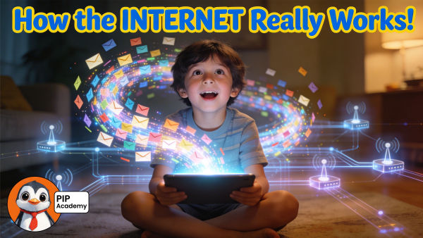 How the Internet Sends Messages Around the World 🌐 | Goally TV